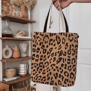 Clare V Leopard Tote Carryall